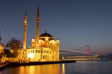 Ortakoy Buyuk Mecidiye Camii, İstanbul City, Türkiye