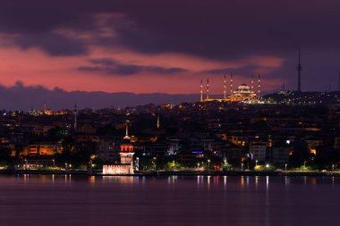 İstanbul 'un Maidens Tower ve Camlica Camii, Türkiye