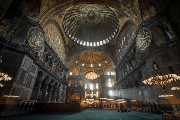 Hagia Sophia Mosque Sultanahmet Istanbul City Turkey — Stock Photo, Image