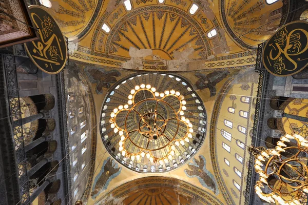 Meczet Hagia Sophia Sultanahmet Stambuł Turcja — Zdjęcie stockowe