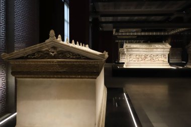Alexander Sarcophagus, İstanbul Arkeoloji Müzeleri, İstanbul Şehri, Türkiye