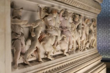 Alexander Sarcophagus, İstanbul Arkeoloji Müzeleri, İstanbul Şehri, Türkiye