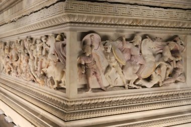Alexander Sarcophagus, İstanbul Arkeoloji Müzeleri, İstanbul Şehri, Türkiye