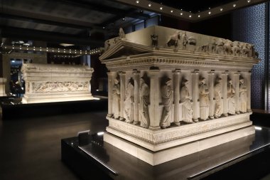 İstanbul Arkeoloji Müzeleri 'ndeki lahit, İstanbul Şehri, Türkiye