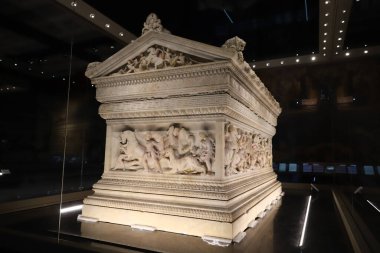 Alexander Sarcophagus, İstanbul Arkeoloji Müzeleri, İstanbul Şehri, Türkiye