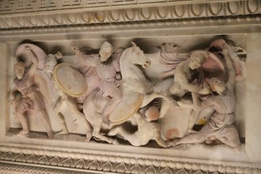 Alexander Sarcophagus, İstanbul Arkeoloji Müzeleri, İstanbul Şehri, Türkiye