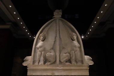 İstanbul Arkeoloji Müzeleri 'nde Sidon' un Lycian lahiti, İstanbul Şehri, Türkiye