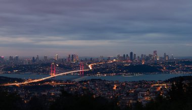 İstanbul City, Türkiye 'de 15 Temmuz Şehitler Köprüsü