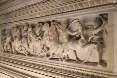 Alexander Sarcophagus, İstanbul Arkeoloji Müzeleri, İstanbul Şehri, Türkiye