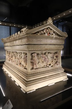 Alexander Sarcophagus, İstanbul Arkeoloji Müzeleri, İstanbul Şehri, Türkiye