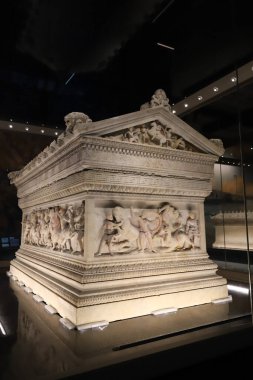 Alexander Sarcophagus, İstanbul Arkeoloji Müzeleri, İstanbul Şehri, Türkiye