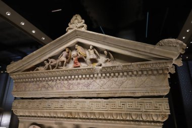 Alexander Sarcophagus, İstanbul Arkeoloji Müzeleri, İstanbul Şehri, Türkiye