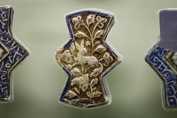Turkish Ceramics Istanbul Archaeological Museums Istanbul City Turkey — Stock Photo, Image