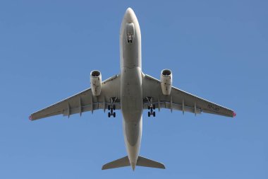 ISTANBUL, TURKEY - 31 Ocak 2021: Türk Havayolları Kargo Airbus A330-243F (CN 1442) İstanbul Atatürk Havalimanı 'na indi.