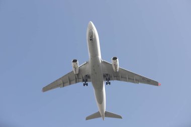 ISTANBUL, TURKEY - 27 Şubat 2021: Türk Havayolları Kargo Airbus A330-243F (CN 1768) İstanbul Atatürk Havalimanı 'na indi.