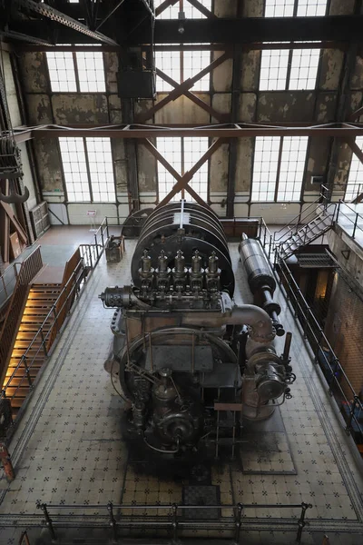 Old Engine Old Power Plant — Stock Photo, Image