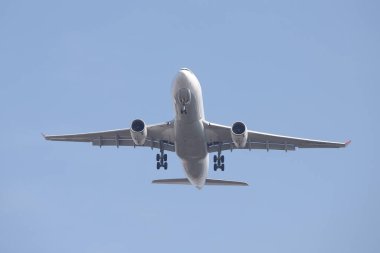 ISTANBUL, TURKEY - 14 Mart 2021: Türk Havayolları Kargo Airbus A330-243F (CN 1768) İstanbul Atatürk Havalimanı 'na indi.