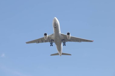 ISTANBUL, TURKEY - 14 Mart 2021: Türk Havayolları Kargo Airbus A330-243F (CN 1768) İstanbul Atatürk Havalimanı 'na indi.