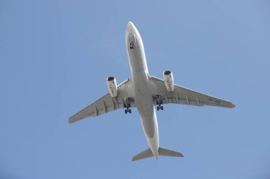 ISTANBUL, TURKEY - 14 Mart 2021: Türk Havayolları Kargo Airbus A330-243F (CN 1768) İstanbul Atatürk Havalimanı 'na indi.