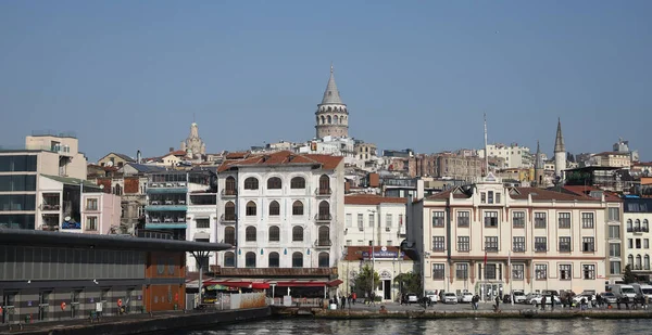 Istanbul Turquie Mars 2021 Tour Galata Dans District Karakoy Tour — Photo