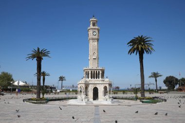 İzmir Saat Kulesi Konak Meydanı, İzmir Kenti, Türkiye