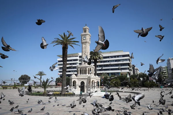 Tour Horloge Izmir Place Konak Izmir Turquie — Photo