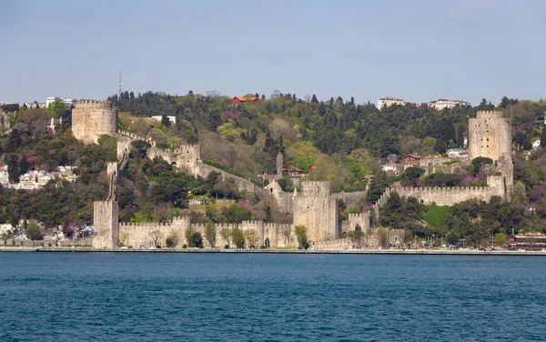 Rumelian Castle Bosphorus Strait Coast Istanbul City Turkey — Stock Photo, Image