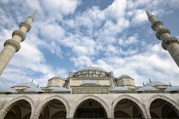 Dome Suleymaniye Moskén Istanbul City Turkiet — Stockfoto