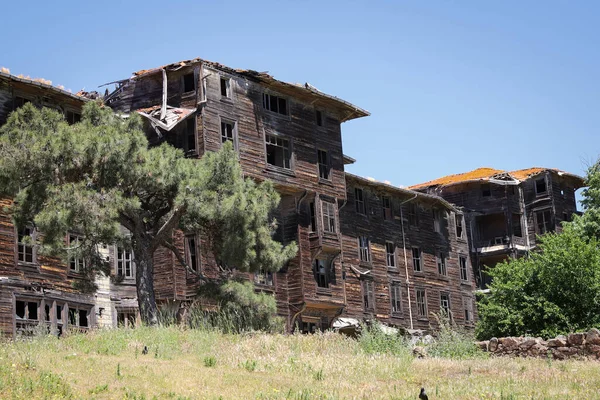 Orfanato Ortodoxo Grego Buyukada Island Istambul City Turquia — Fotografia de Stock