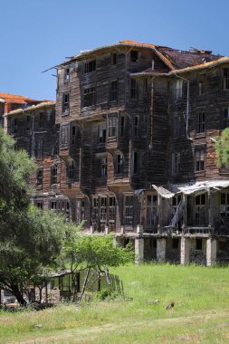 Prinkipo Rum Ortodoks Yetimhanesi İstanbul 'un Büyükşehir adasında, Türkiye