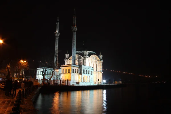 Ortakoy Buyuk Mecidiye Mosque — Stock Fotó