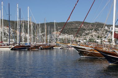 Muğla, Türkiye'den Bodrum marina