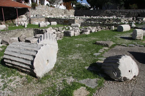 Mausoleo en Halicarnassus, Bodrum, Turquía — Foto de Stock