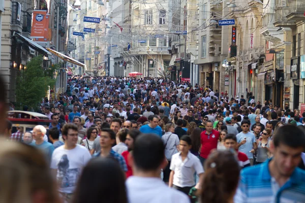 Taksim istiklal sokak — Stok fotoğraf