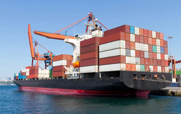 Containerschiff — Stockfoto