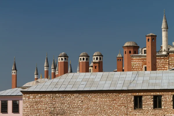 Chimneys from Topkapi Palace — Stock Photo, Image