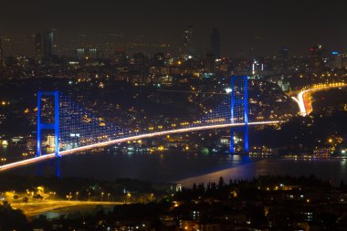 Çamlıca Tepesi'nden İstanbul Boğaziçi Köprüsü