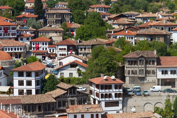Safranbolu, Türkiye'nin geleneksel Osmanlı evleri — Stok fotoğraf