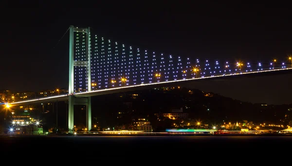 Мост Босфор из Стамбула, Турция — стоковое фото