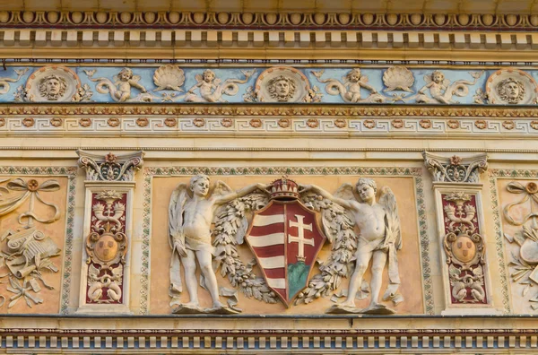 ハンブルク市立美術館ブダペストから飾り — ストック写真