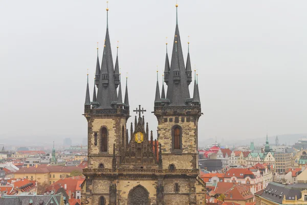 Iglesia de Nuestra Señora ante Tyn, Praga, República Checa —  Fotos de Stock