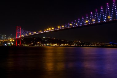 Boğaziçi Köprüsü'nden istanbul, Türkiye