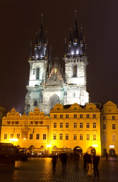 Iglesia de Nuestra Señora ante Tyn, Praga, República Checa —  Fotos de Stock