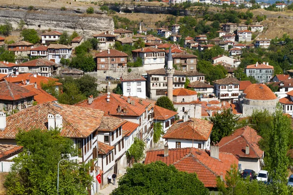 Traditionele Ottomaanse huizen uit safranbolu, Turkije — Stockfoto