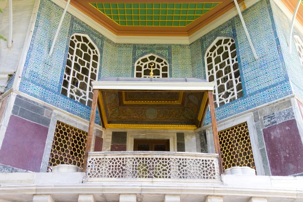 Ein Balkon vom Topkapi-Palast — Stockfoto