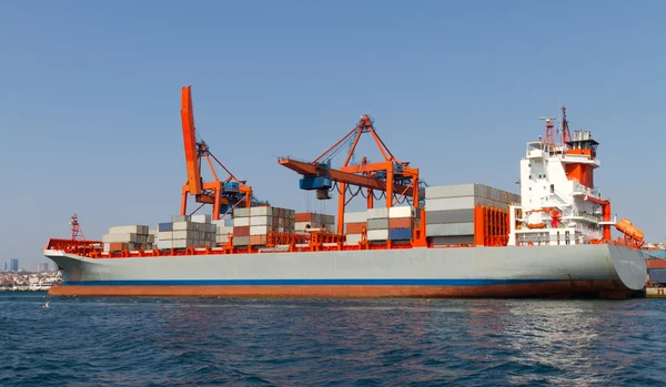 Containerschiff — Stockfoto