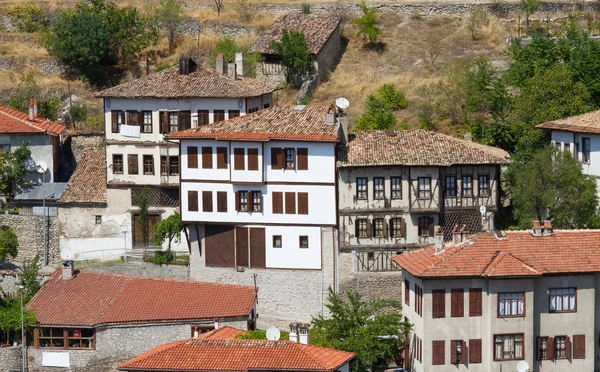 Traditionella osmanska hus från safranbolu, Turkiet — Stockfoto