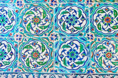 el yapımı mavi çinileri Topkapı Palace
