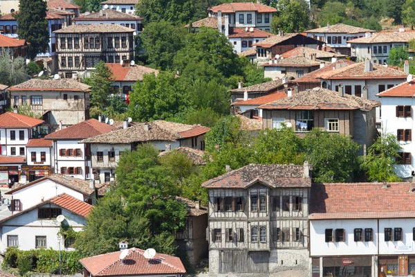 Case ottomane tradizionali di Safranbolu, Turchia — Foto Stock