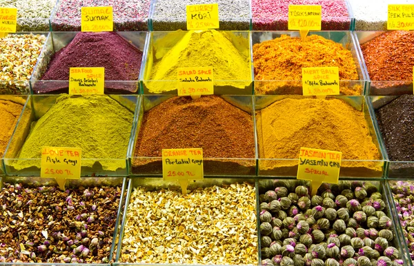 Spices and teas — Stock Photo, Image